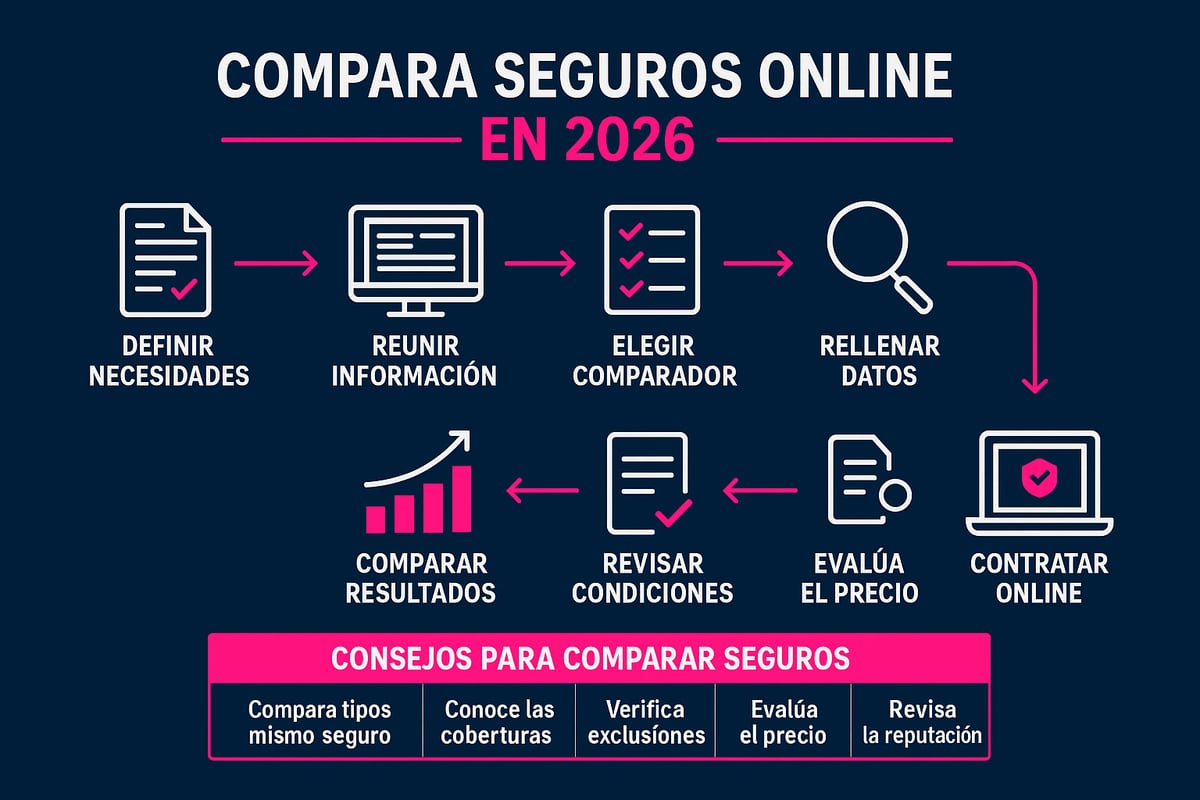 Cómo comparar opciones de seguros de auto online