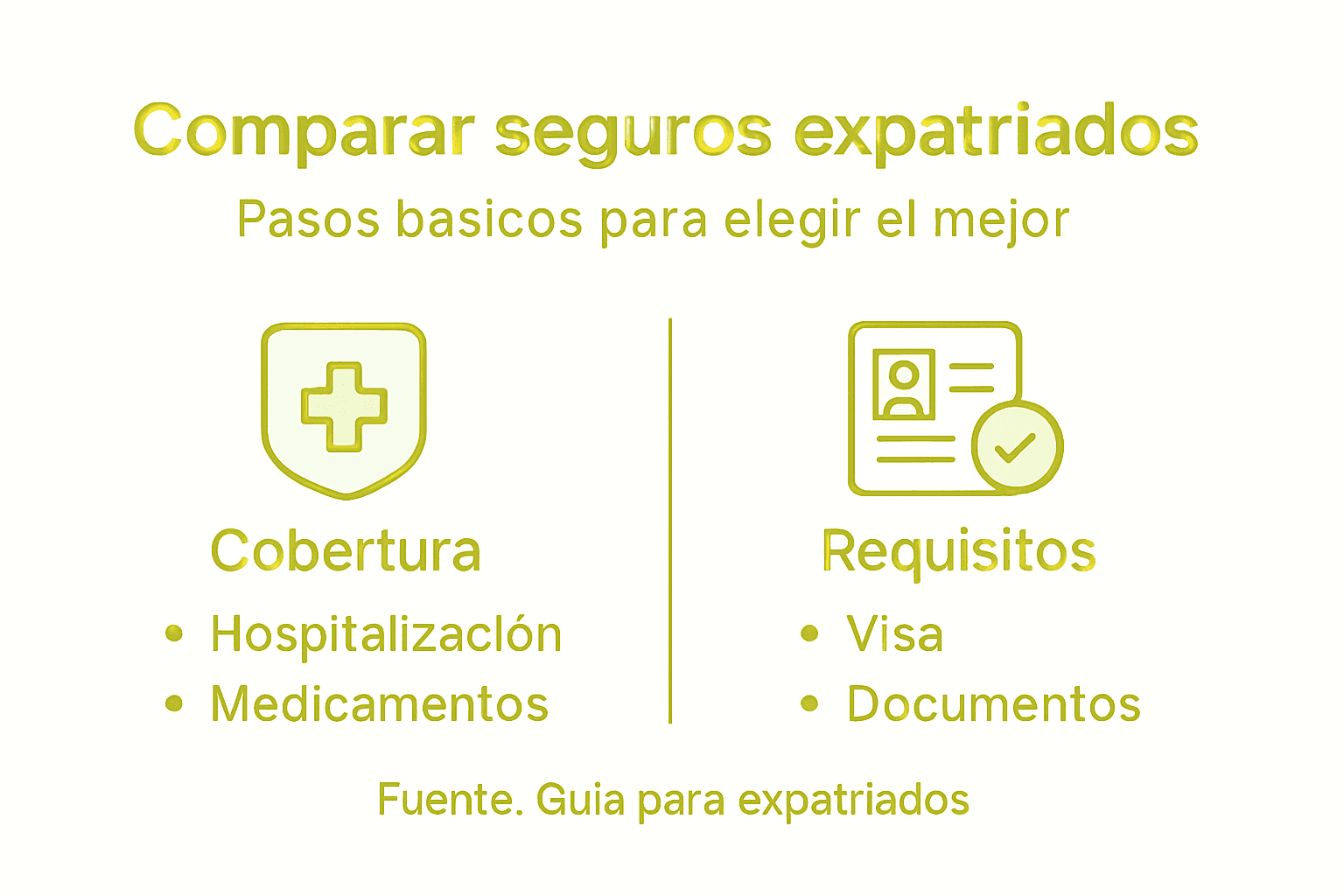Cómo comparar seguros para destinos extranjeros