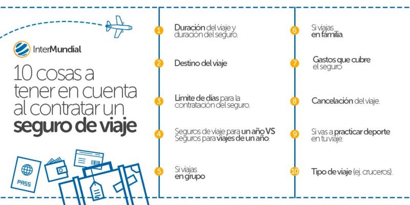 Consejos para contratar póliza de viaje
